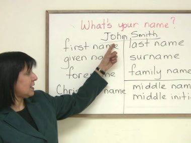 Surname and First Name